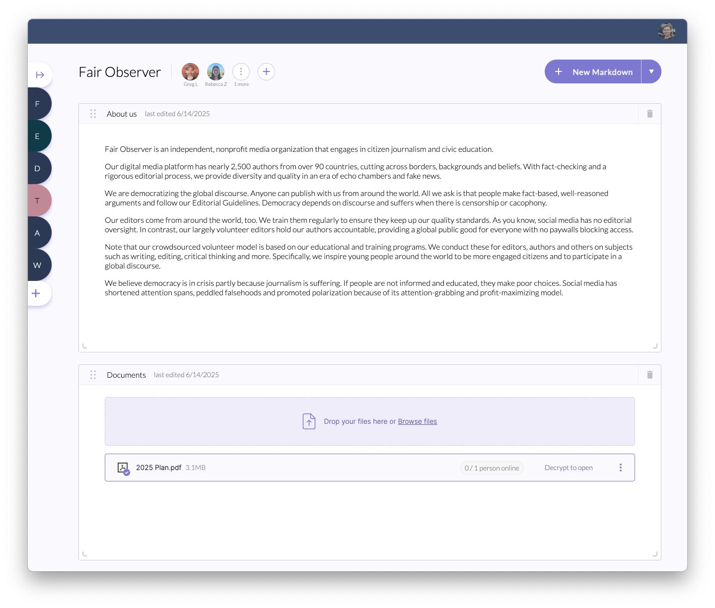 Real-time Collaboration